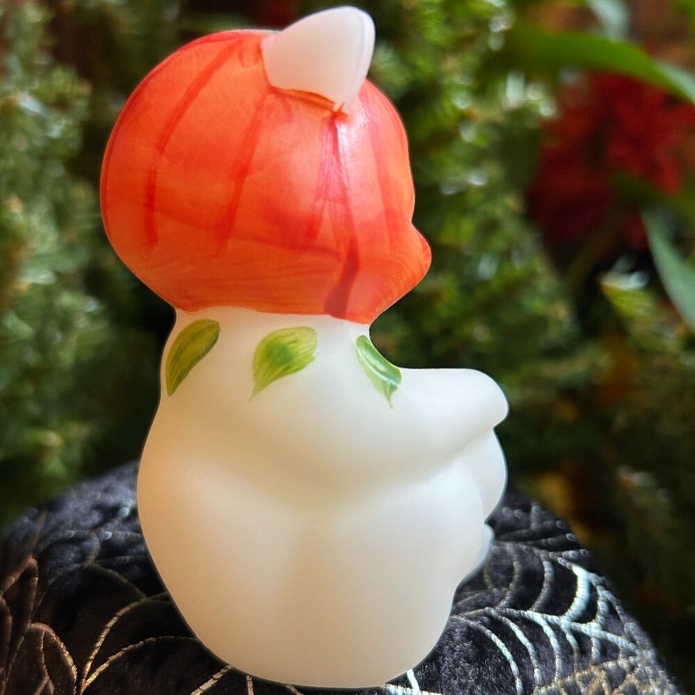 MINT 2006 Fenton “Lil’ Punkin” Halloween Bear (5151 QL), Signed, Hand-painted - Picture 2 of 9